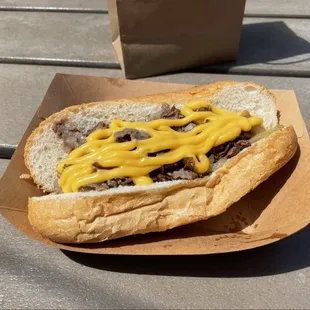 Philly cheesesteak