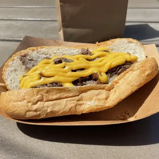 Philly cheesesteak