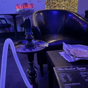 Hookah set up