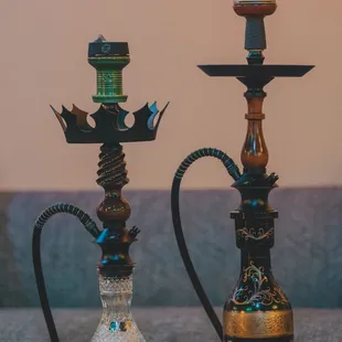 Exotic Regal Hookahs for better experience!
