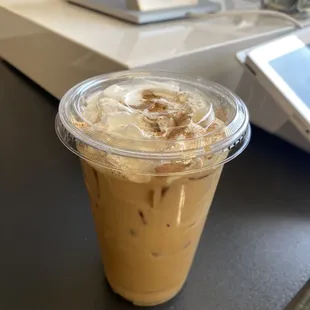 Iced Pumpkin Spice Latte