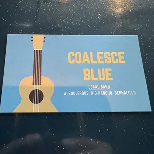Band that was playing.  Coalesce Blue.  Lexi and Ray  .  @COALSCEBLUE