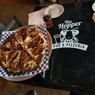 The Hopper Pub &amp; Pizzeria.