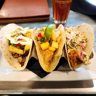 Bob Morely, Cod Help Me, and Pulled Pork tacos