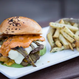 Hatch Green Chile Burger