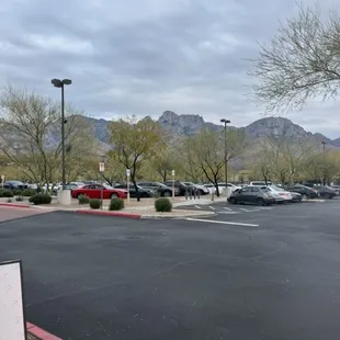 View from outdoor seating