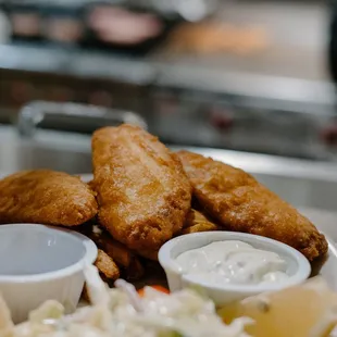 a plate of food