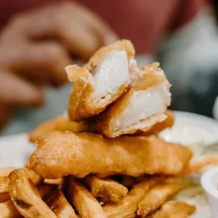 fish and chips, seafood, food, fish