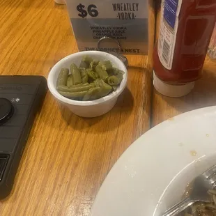 Green beans.