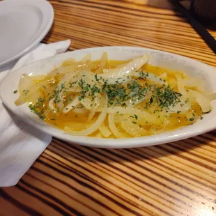 Sauteed onions