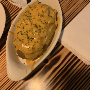 Twice baked potato