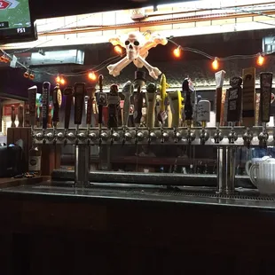 Big selection of brews