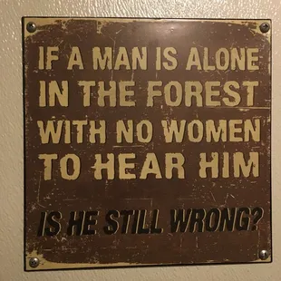 Cool signs everywhere.