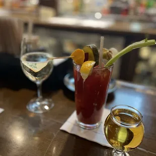 Bloody Mary w beer back