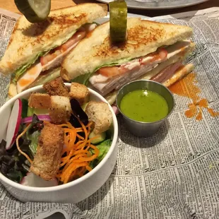 Turkey Club Sandwich