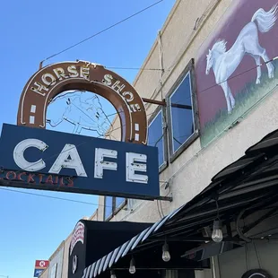 The exterior of the restaurant