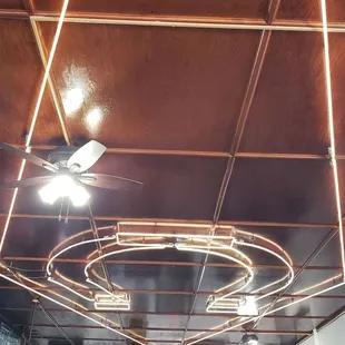 Ceiling of the main dining room