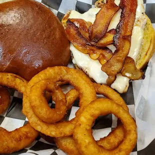 burgers, food