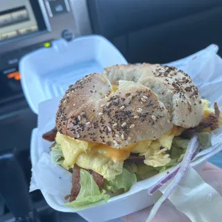 Fully Loaded Breakfast Sandwich