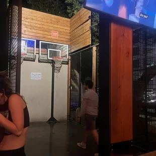 Basketball at the bar!