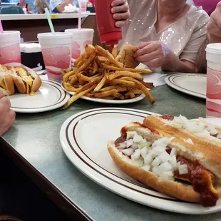 food, sandwich, hot dog, hot dogs