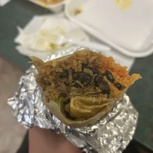 Cajun Burrito