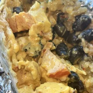 Inside the Tropical Burrito