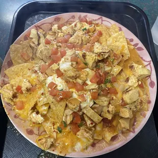 Cajun Chicken Nachos