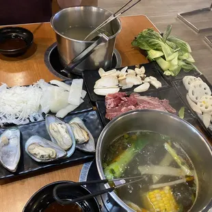 Hot pot is so amazing! Everything so fresh.  such friendly people!!! 10/10 would recommended
