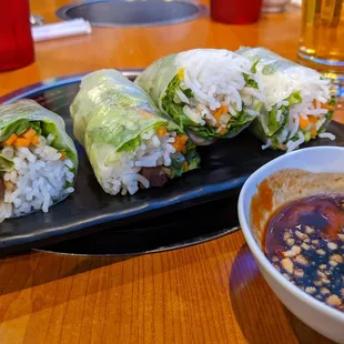 Vietnamese spring rolls