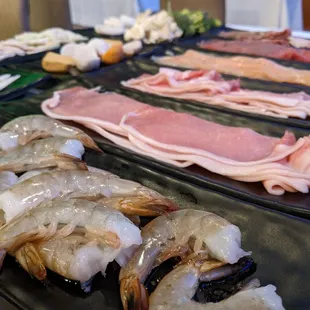 Hot pot raw ingredients