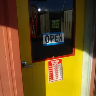 Front door faces Sonic