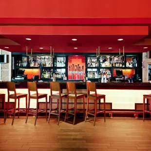 Route 66 Lounge, open daily in the afternoon and evening.