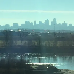 Nice view of downtown Kansas City from my room