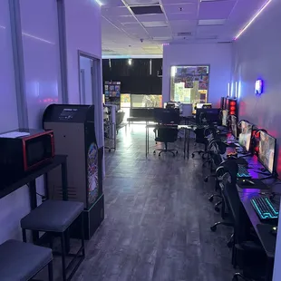 Photo from the back of the store