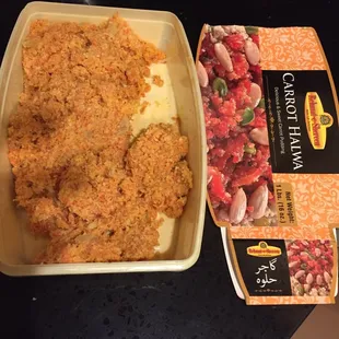 BAD HALWA FREEZER BURNT DOES NOT EVEN LOOK LIKE THE PACKAGE