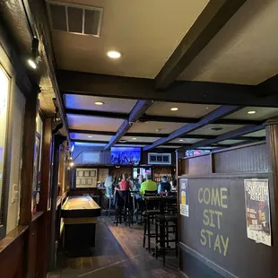 a view of the bar