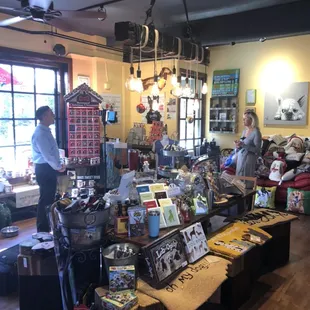 The inside of the corner BARkery and bar.