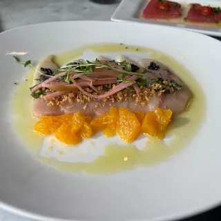 Hamachi Crudo