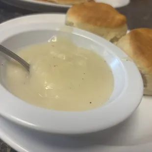 Biscuits and gravy