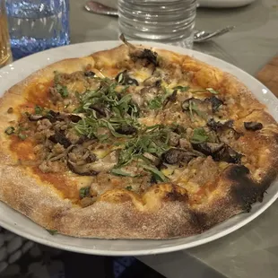 pizza, food