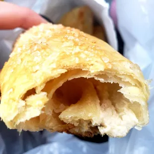 Cheese roll - super flaky!