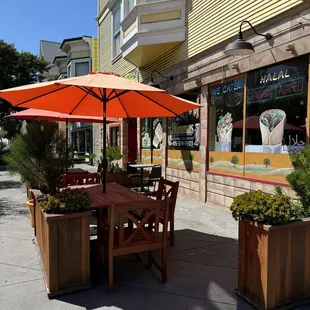 Cute outdoor patio