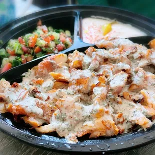 58. Chicken Shawarma Platter