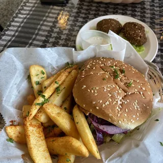 21. Mediterranean Burger