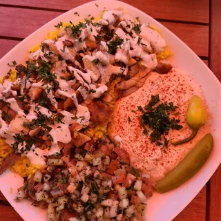58. Chicken Shawarma Platter