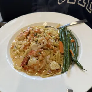 Seafood pasta
