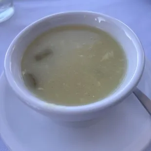 Avgolemono soup yummy