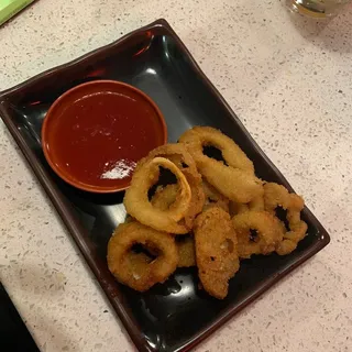 Deep Fried Squid Rings