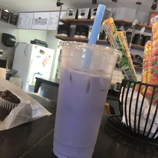 The taro over ice